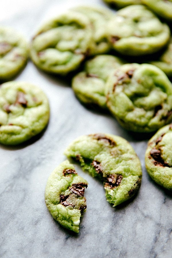 Mint Chocolate Chip Cookies - 80