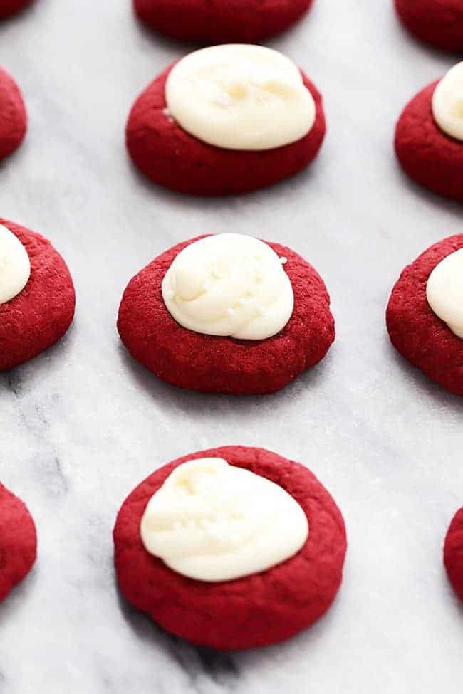 Red Velvet White Chocolate Chip Cookies | The Recipe Critic