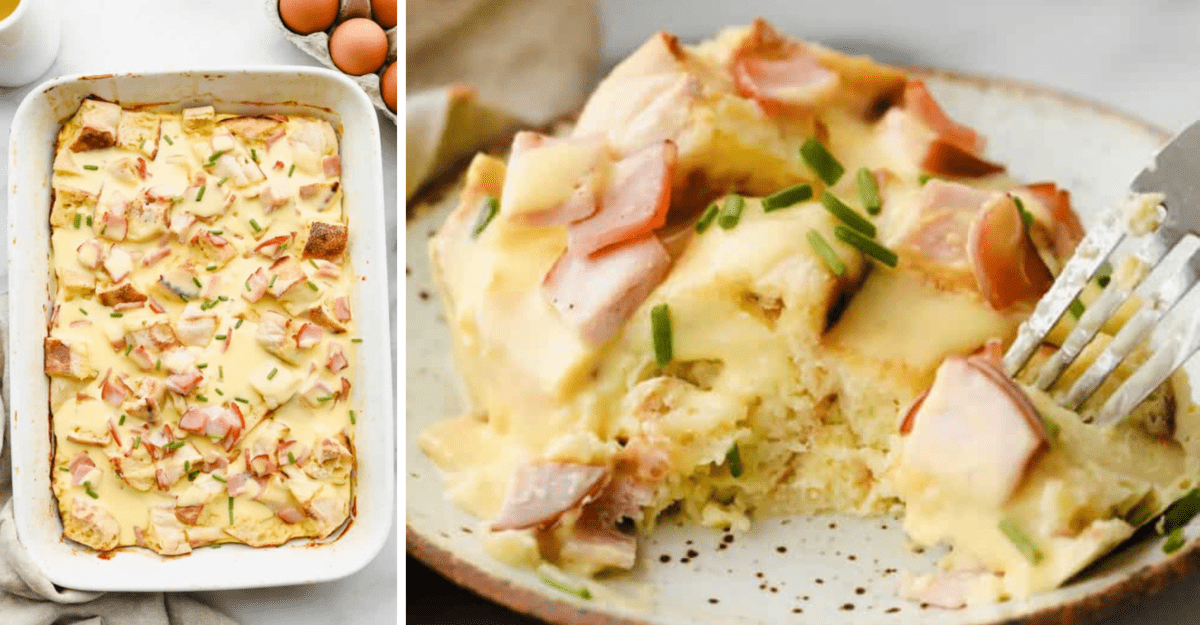 Easy Overnight Eggs Benedict Casserole | The Recipe Critic