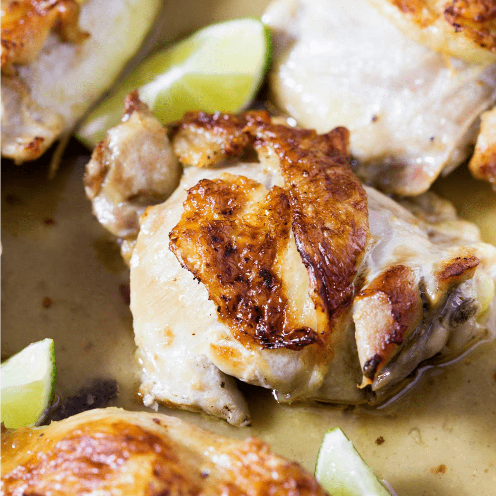 Coconut Lime Skillet Chicken - 67