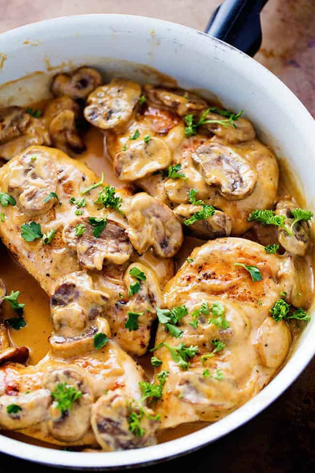 mushroom with mushrooms dried sauce made Marsala Chicken Recipe Creamy â€“ The Critic