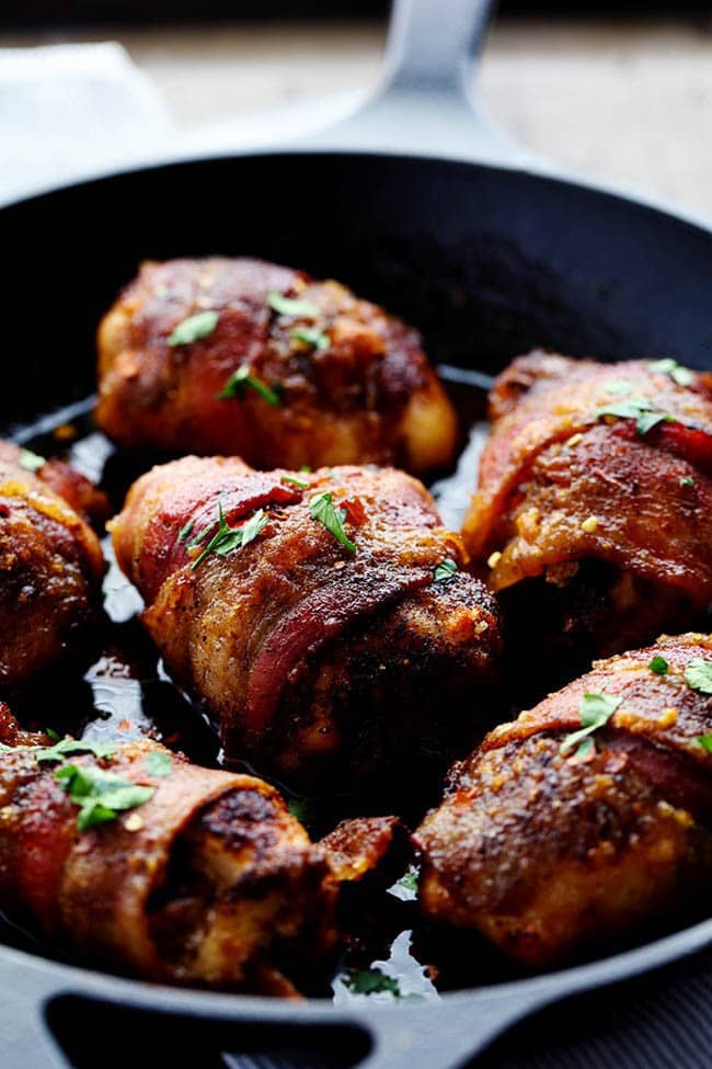 Sweet and Spicy Bacon Wrapped Chicken - 22