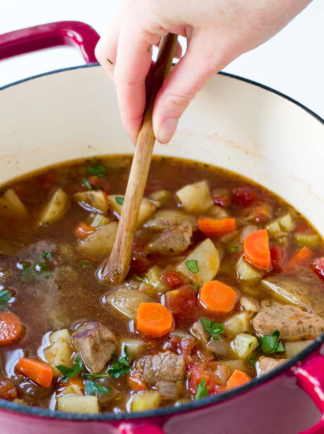 homestyle vegetable beef soup