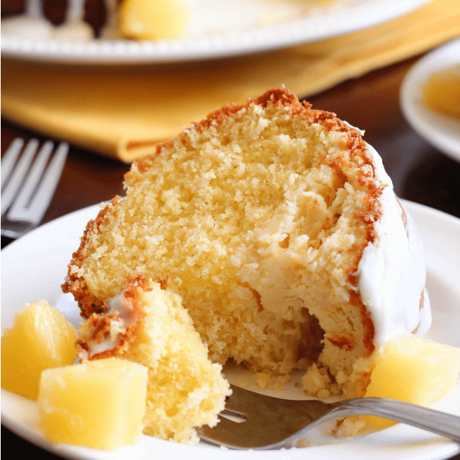 Pineapple Cheesecake Cake - 64