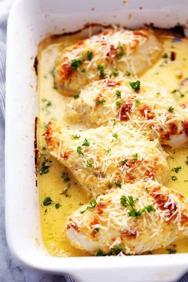 Creamy Baked Asiago Chicken - 33