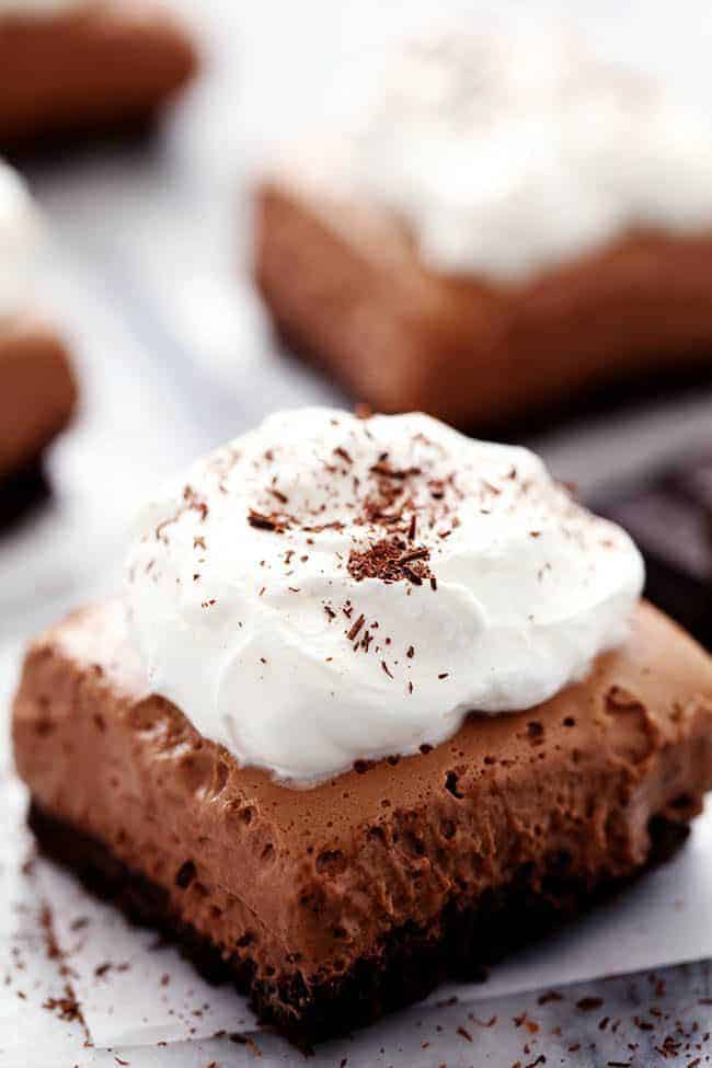 French Silk Pie Bars - 64