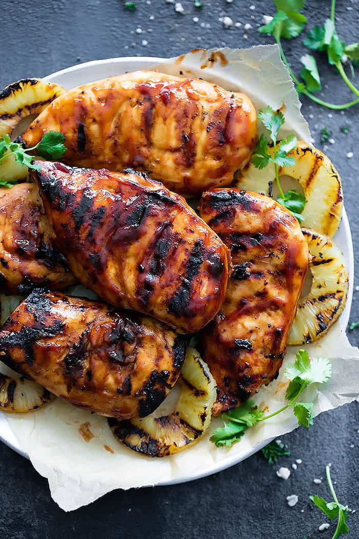 Grilled Hawaiian BBQ Chicken - 57