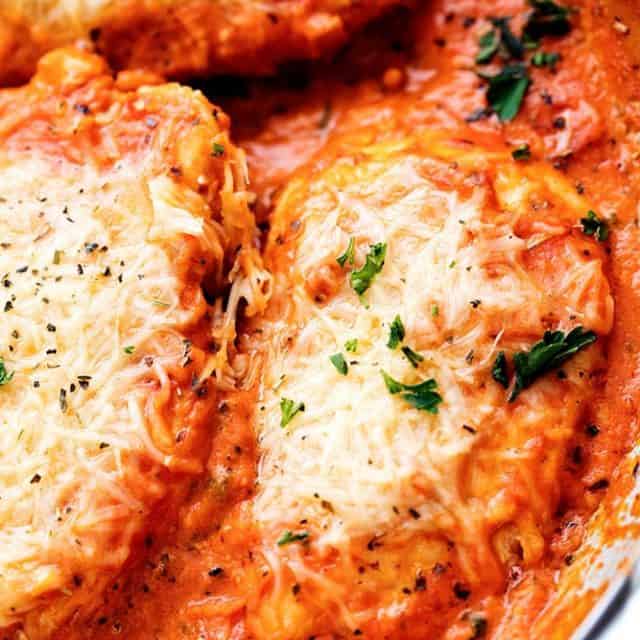 Creamy Tomato Italian Parmesan Chicken | The Recipe Critic