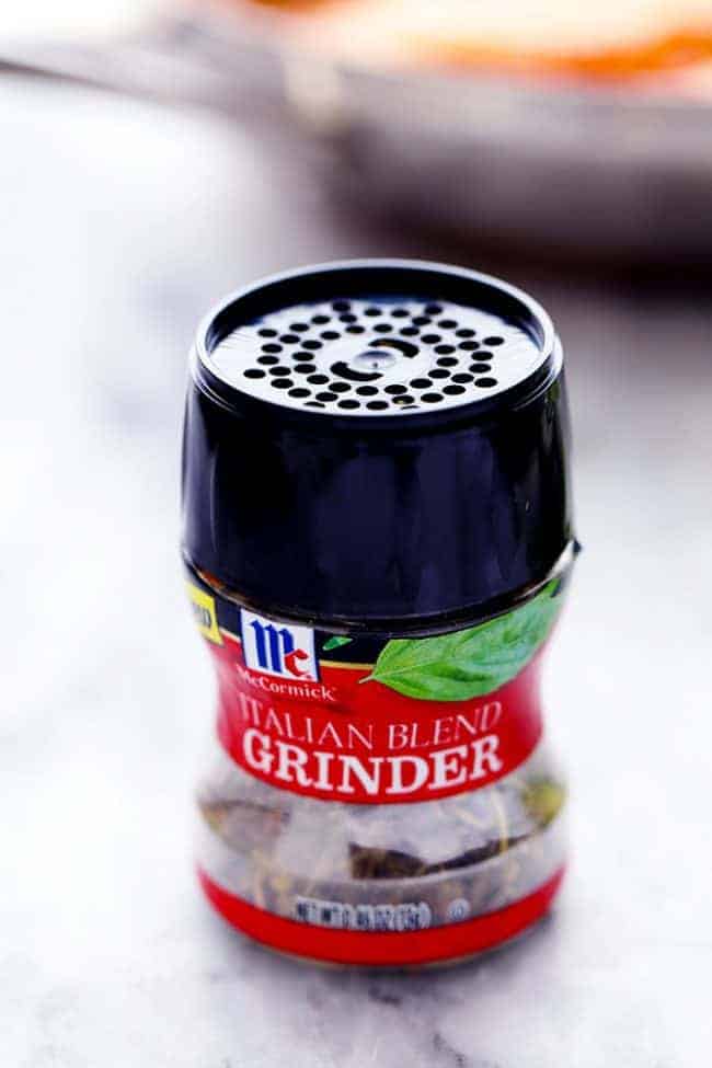 McCormick Brand Italian Blend Grinder. 