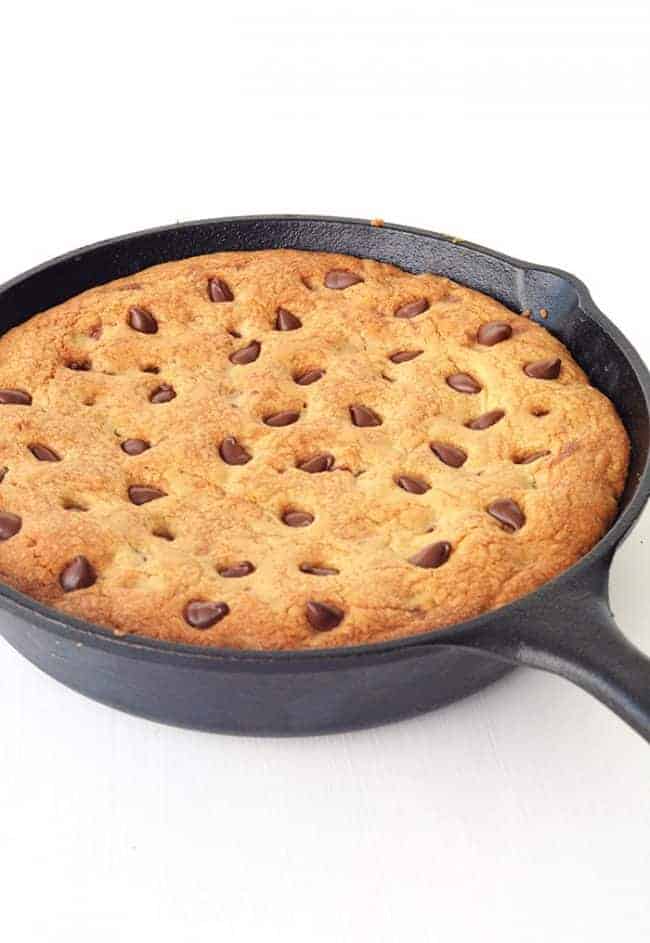 Nutella Stuffed Skillet Cookie - 86