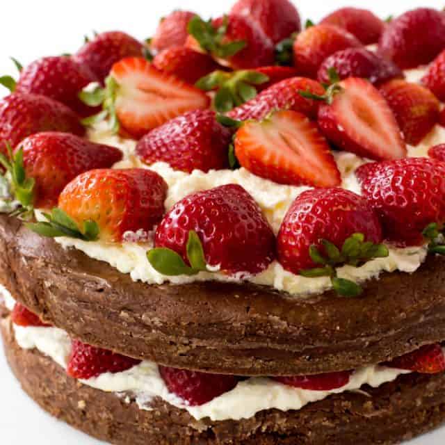 Brownie Strawberry Shortcake | The Recipe Critic
