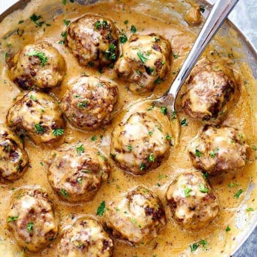 Easy Swedish Meatballs Recipe