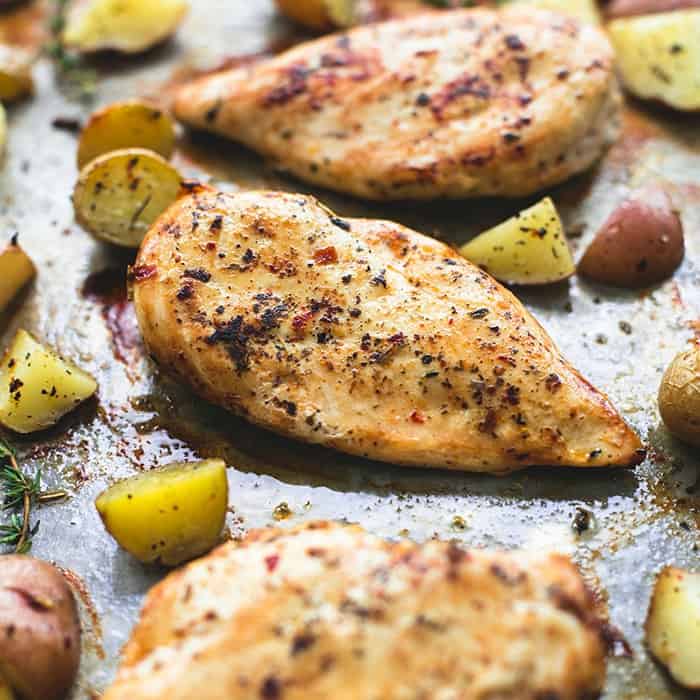 Baked Buttery Herb Chicken & Potatoes | The Recipe Critic