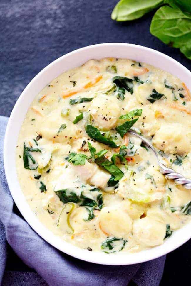 Creamy Chicken Gnocchi Soup (Olive Garden Copycat) | The Recipe Critic