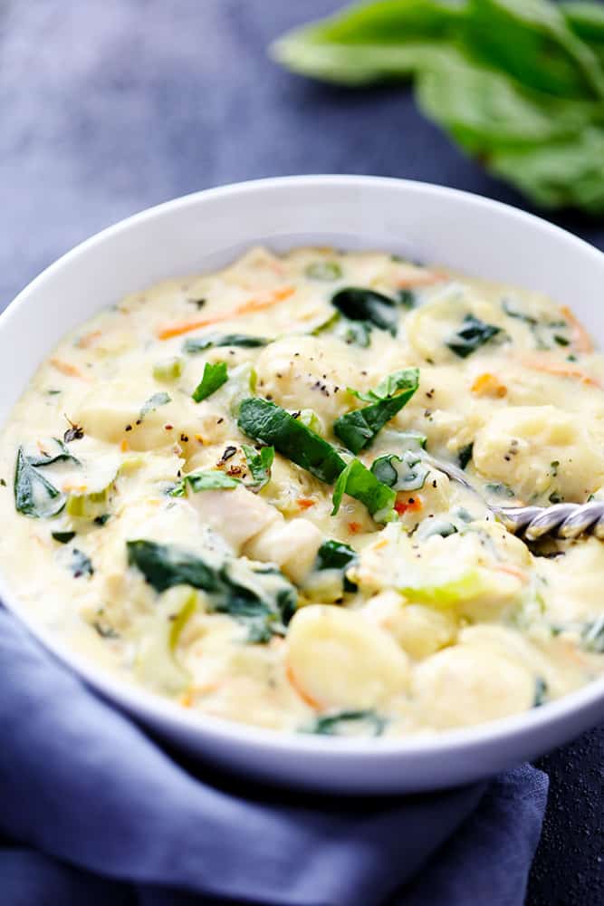 Creamy Chicken Gnocchi Soup (Olive Garden Copycat) The Recipe Critic