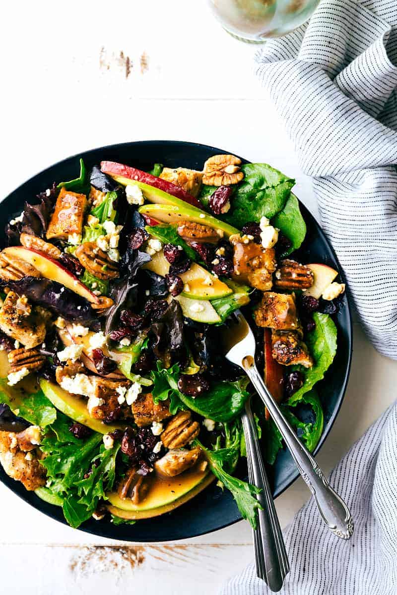 Chicken and Apple Salad with a Honey Dijon Vinaigrette - 27