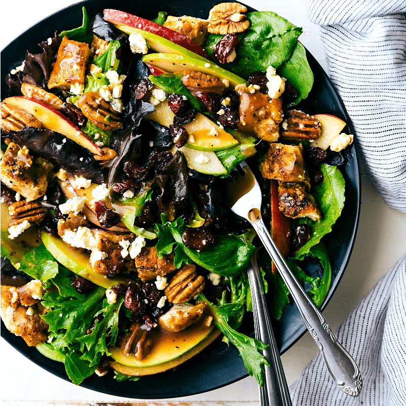 Chicken and Apple Salad with a Honey Dijon Vinaigrette - 31