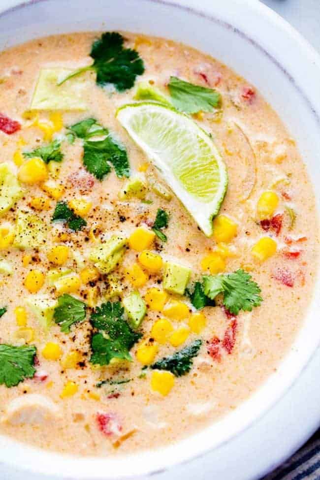 Mexican Chicken Corn Chowder The Recipe Critic