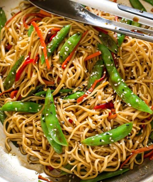 20 Minute Vegetable Lo Mein | The Recipe Critic