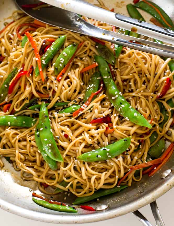 20 Minute Vegetable Lo Mein - 10