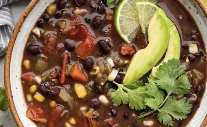 20-Minute Black Bean Soup Recipe – The Recipe Critic
