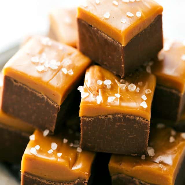 Chocolate Caramel Fudge | The Recipe Critic