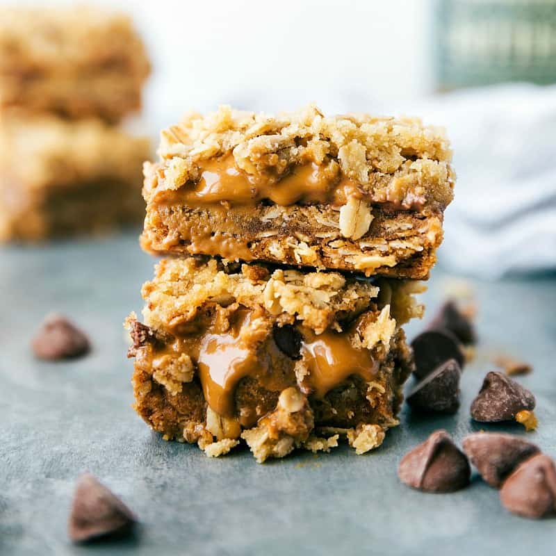 Biscoff Oatmeal Bars - 17