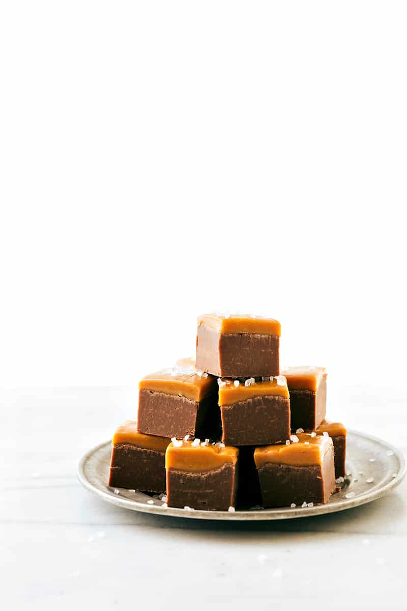 salted-caramel-chocolate-fudge-five-ingredients
