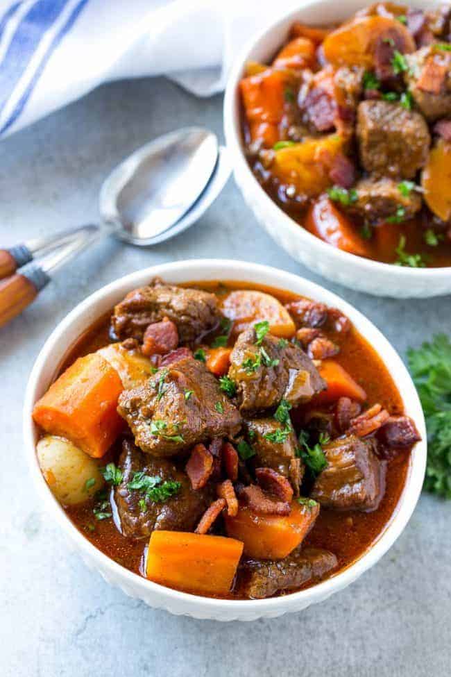 Beef Stew with Bacon - 93