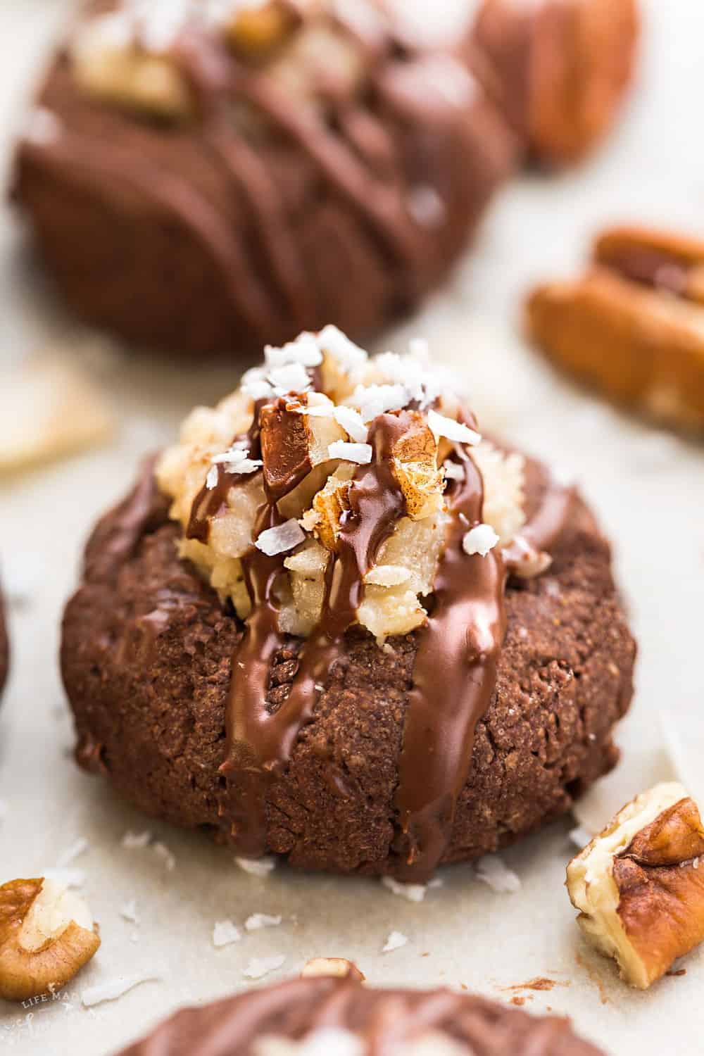 German Chocolate Thumbprint Cookies   The Recipe Critic - 12