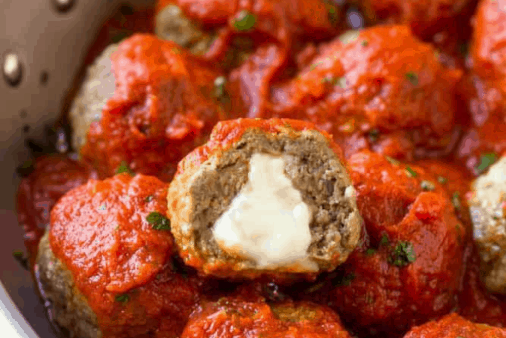 Mozzarella Stuffed Meatballs The Recipe Critic