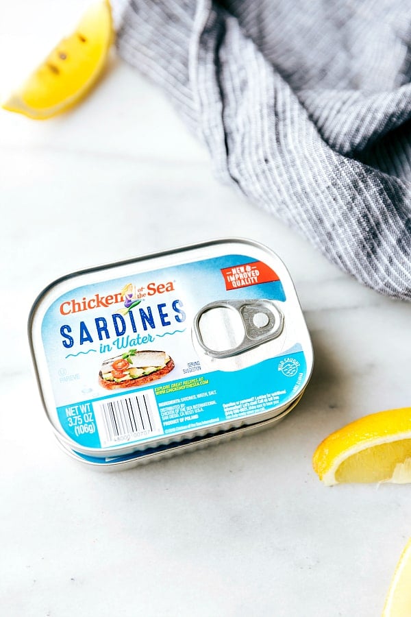 Healthy Lemon Parmesan Sardine Pasta - 20