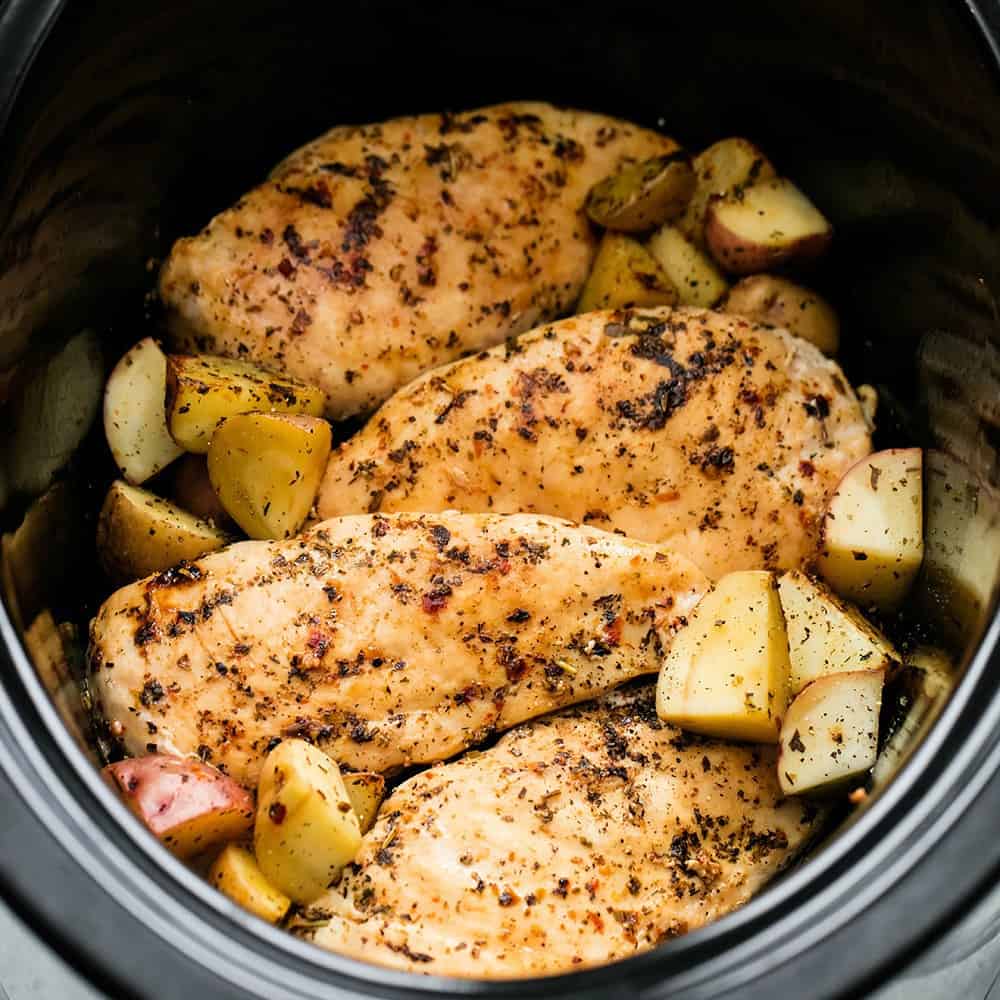 slow cooker chicken