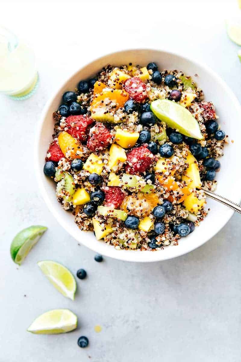 fruity quinoa salad