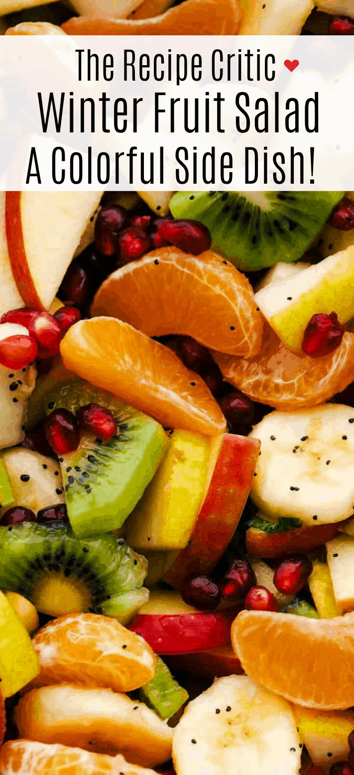 The Best Winter Fruit Salad - 41