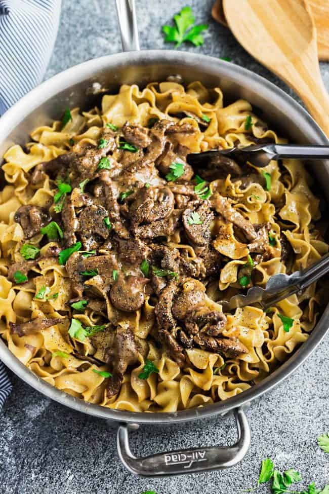 One Pot Beef Stroganoff | The Recipe Critic