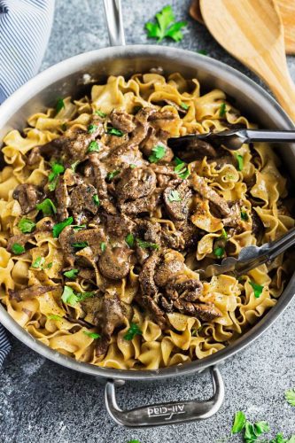 One Pot Beef Stroganoff | The Recipe Critic