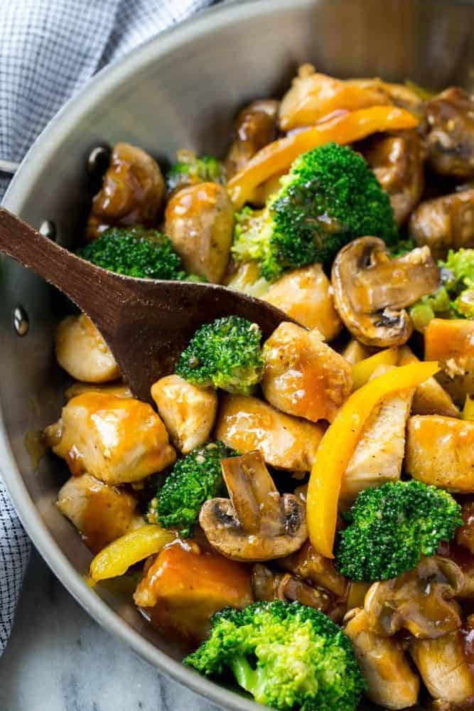 Stir Fry Garlic Chicken