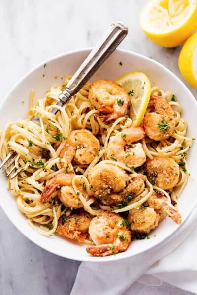 Creamy Parmesan Garlic Shrimp Pasta - 52