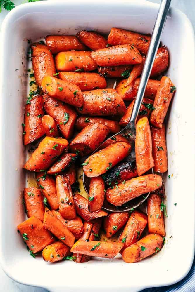 Brown Butter Carrots from therecipecritic.com on foodiecrush.com