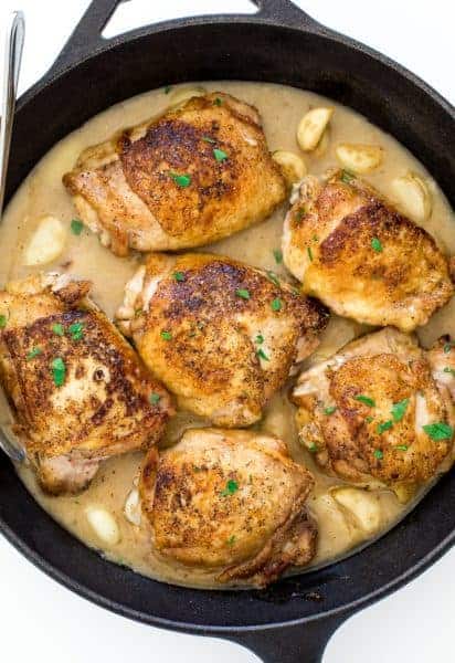 Chicken with 40 Cloves of Garlic | The Recipe Critic