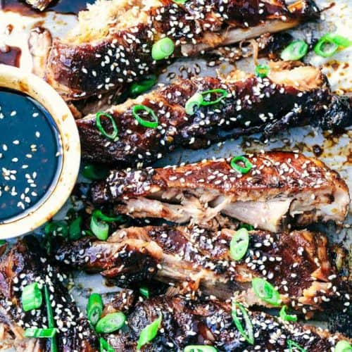 Slow Cooker Sticky Asian Ribs with Sticky Sauce The Recipe Critic