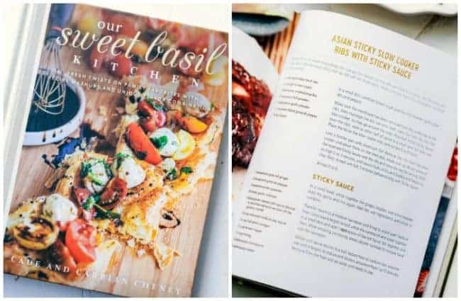 Our sweet basil kitchen cookbook.