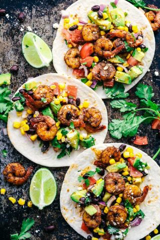 Blackened Cajun Shrimp Tacos with Avocado Salsa | The Recipe Critic