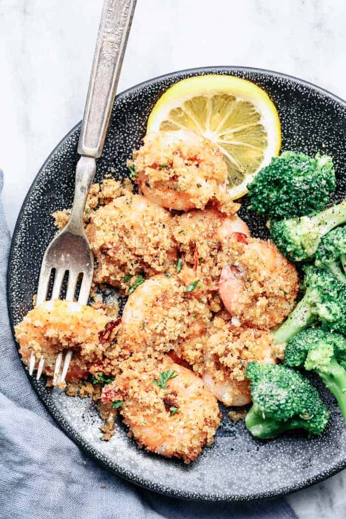 Crunchy Baked Parmesan Garlic Shrimp - 85