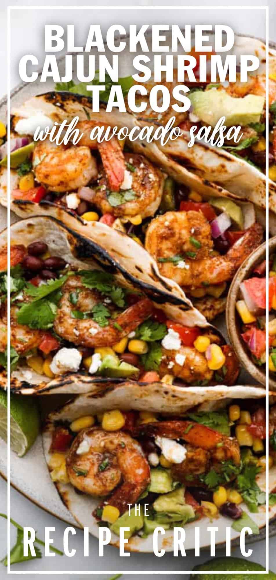 Blackened Cajun Shrimp Tacos with Avocado Salsa - 19