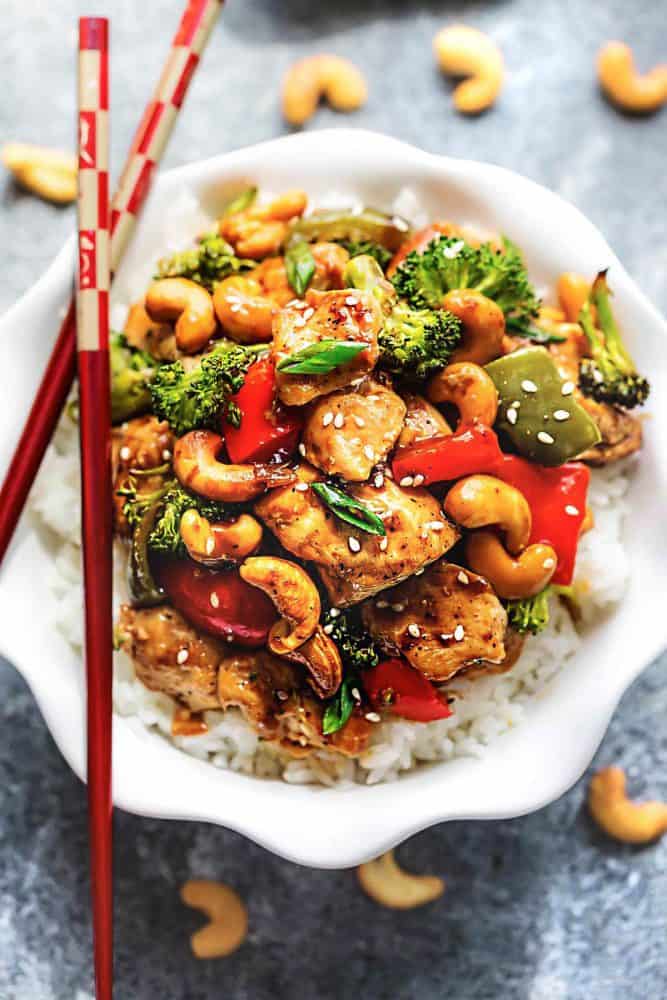 Quick and Easy Sheet Pan Cashew Chicken | The Recipe Critic