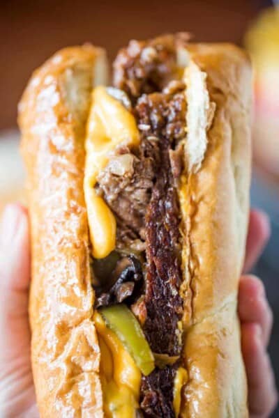 Philly Cheese Steak Cheesy Bread The Recipe Critic