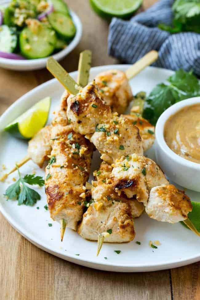 Thai Chicken Skewers The Recipe Critic 