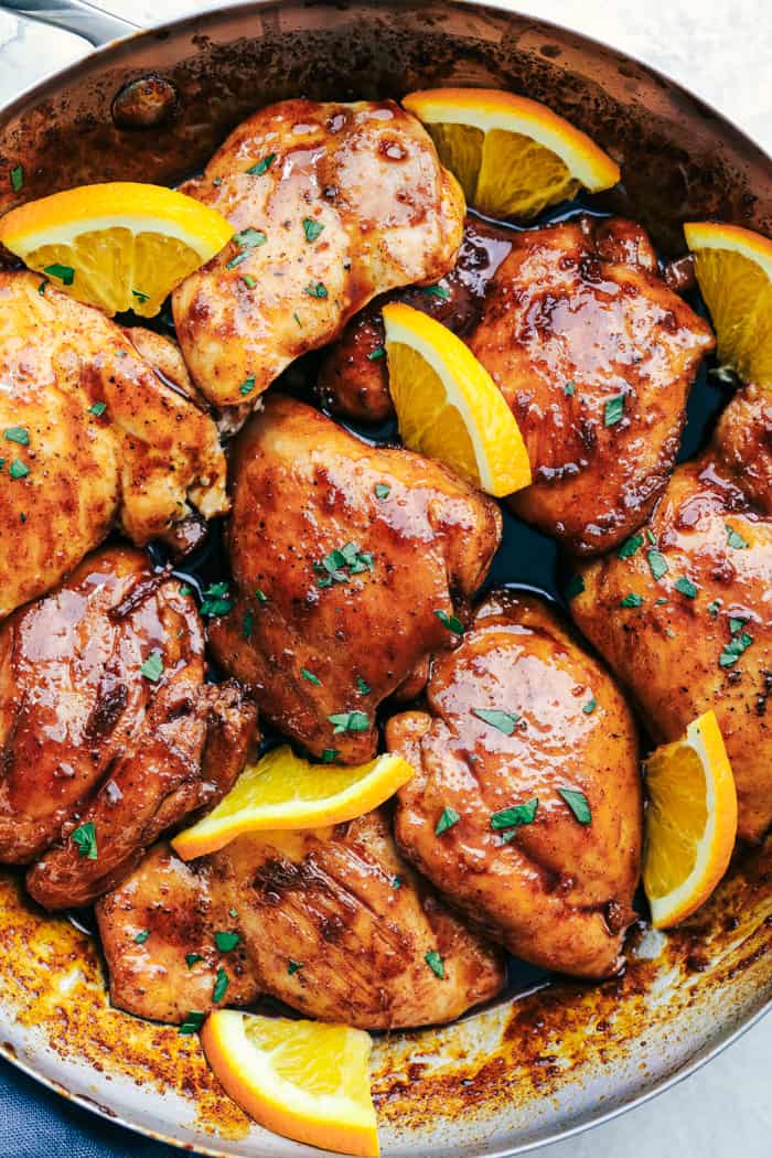 Honey Orange Glazed Chicken - 91